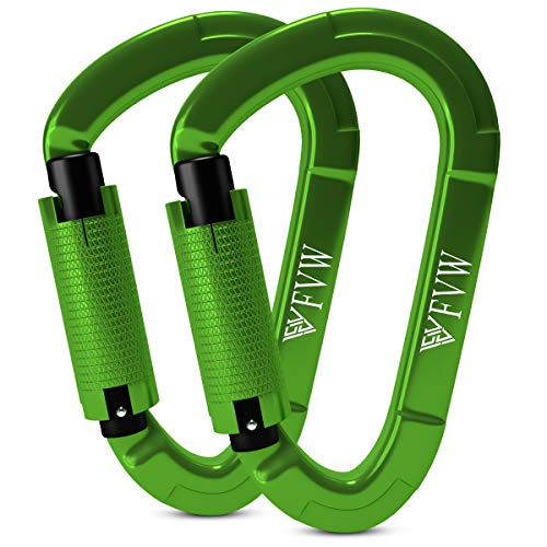 Rappelling Swing Auto Locking Rock Climbing Carabiner Clips