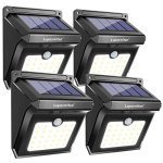 Solar Motion Sensor Lights Wireless Security Lights