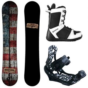Seven Drifter and APX Men's Complete Snowboard