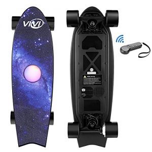 Electric Skateboard with Built-in Colorful Light Longboard with Remote