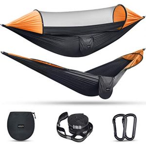 Outdoor Large Camping Hammock with Mosquito Net