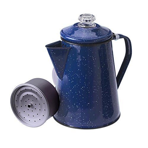 Percolator Coffee Pot for Brewing Coffee over Stove and Fire