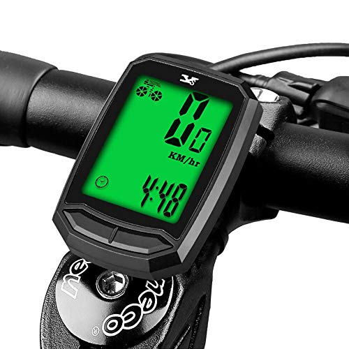Waterproof Wireless Cycle Bike Bicycle Speedometer