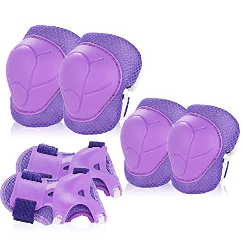 Elbow Pads Guards Protective Gear Set for Roller Skates