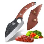 Boning Leather Sheath Forged Cleaver Knife