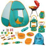 Mitcien Kids Camping Tent Gear Set Pop Up Play Tent