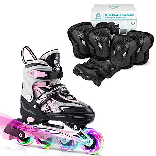 Gonex Size S Inline Skates with Knee Pads
