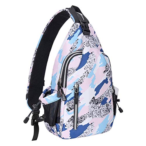 Sling Backpack Hiking Daypack Double Layer