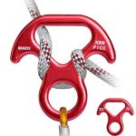 8 Descender Large Bent-Ear Belaying and Rappelling Gear Belay