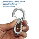 BEWISHOME 4 Pack Carabiner Hooks - Image 2