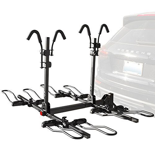 BV 4-Bike Bicycle Hitch Mount Rack Carrier for Car Truck SUV