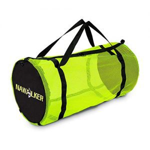 NAWALKER XL Mesh Dive Duffel Bag for Scuba or Snorkeling