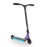 Xspec Rainbow Neo Chrome Pro Stunt Kick Scooter