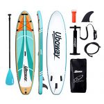 Inflatable Paddle Boards Stand Up with Adjustable Paddle