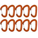 Wire Gate Modified D Shape Carabiner