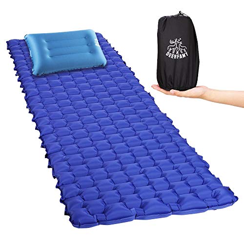 Sleeping Pads Camping Mats with Removable Pillows