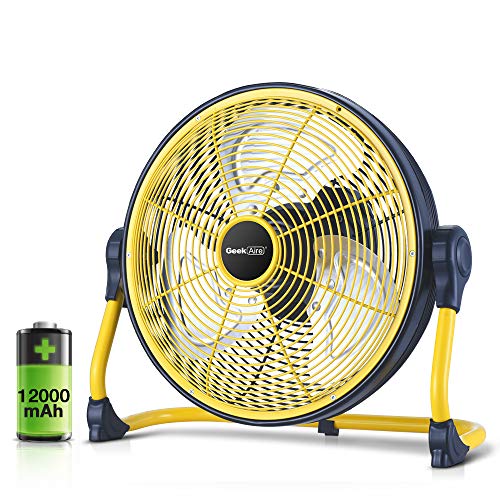 Rechargeable Powered High Velocity Portable Fan