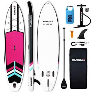 RANGALii 11' Foot Inflatable SUP Stand Up Paddle Board