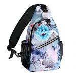Travel Hiking Daypack Pattern Rope Crossbody Shoulder Bag