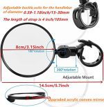 Bike Mirror, 2 Pack Bicycle mirrors for handlebars - Image 3