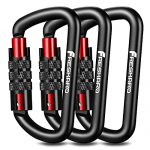 FresKaro 3inch Twist Locking Carabiner Clips