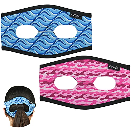 Diving Mask Strap Cover Wrapping Strap with Rear Blank Design