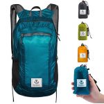 Blue Water Resistant Lightweight Packable Backpack