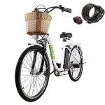 NAKTO Electric Bike 26" Electric Bicycle for Adults