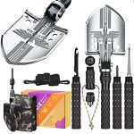 COTTEOX Camping Folding Survival Shovels