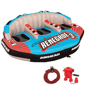 Airhead Renegade Big 3 Person Inflatable Towable Water Tube
