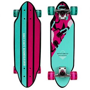 Kryptonics Mini Cutaway Cruiser 26" Complete Skateboard