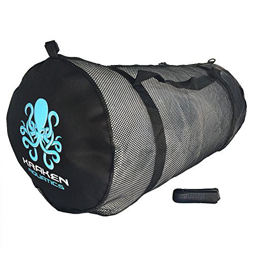 Mesh Duffle Gear Bag with Shoulder Strap