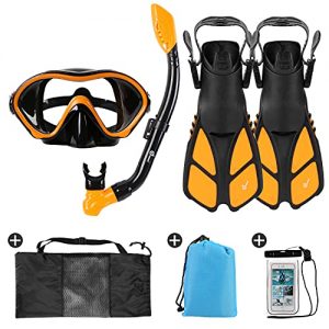 Odoland 6-in-1 Kids Snorkeling Packages Snorkel Set