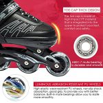 Adjustable Inline Skates Illuminating Roller Skates for Kids Boys and Ladies - Image 3