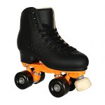 Adult Men's Black White Roller Skates