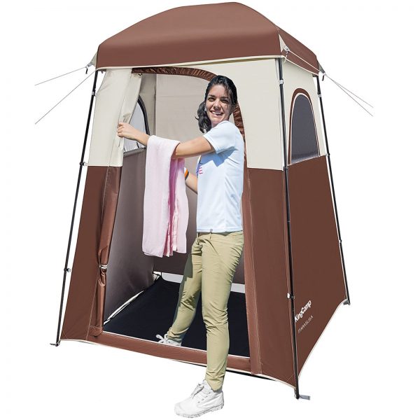 KingCamp Oversize Outdoor Shower Camping Tent
