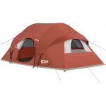 Waterproof Windproof Family Tent with Top Rainfly