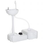 kleankin Portable Camping Sink Hand Wash Station Basin
