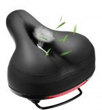 Comfortable Bike Seat Waterproof Replacement Leather