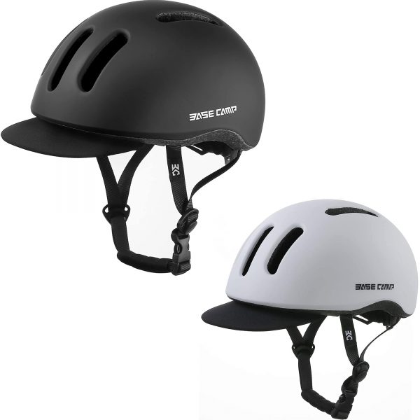 BASE CAMP Protection Bundle/Black Bike Helmet