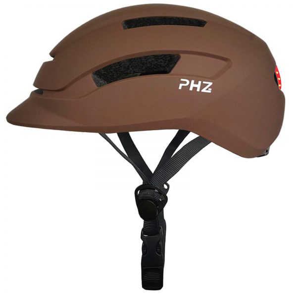 PHZ. Adult Bike Helmet with Rear Light