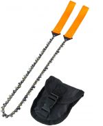 Pocket Chainsaw 26 Inch Long Chain Camping, Hunting