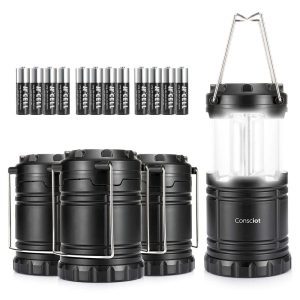 Portable LED Camping Lantern with Collapsible Design
