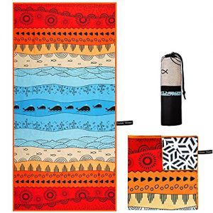 Extra Large Microfiber Towel for Camping, Travel, Beach