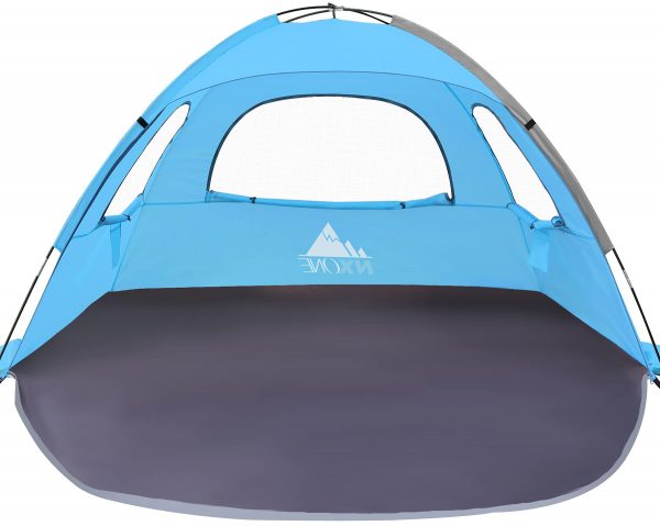 2-3 Person with UV Protection Beach Tent Sun Shade Shelter
