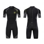 ZCCO Men's Shorty Wetsuit, 1.5mm Neoprene Diving Suit