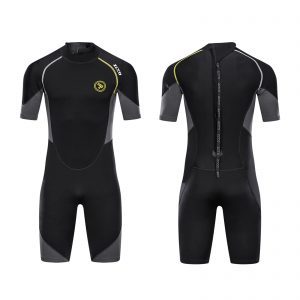 ZCCO Men's Shorty Wetsuit, 1.5mm Neoprene Diving Suit