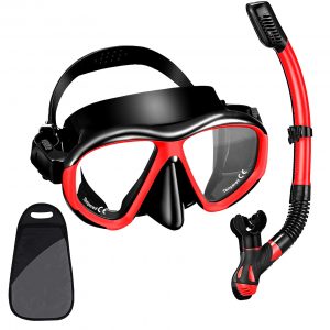 Dry Snorkeling Gear Panoramic Wide View Mask