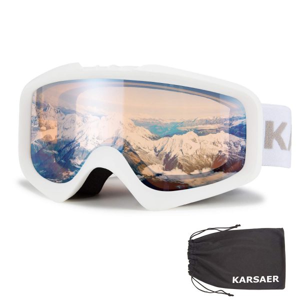 Anti-Fog Ski Goggles Dual-Lenses