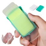 Hand Washing Soap Sheets for Outdoor Travel